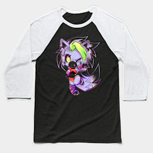 Roxanne Wolf Design 3 Baseball T-Shirt